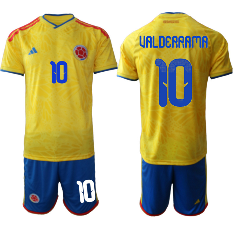 Men colombia home #3 style 2026 World Cup Soccer jersey->colombia jersey->Soccer Country Jersey